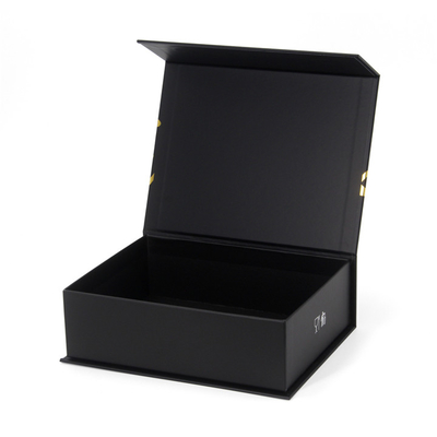 Large Black Custom Logo Paper Shoes Gift Boxes Luxury Magnetic Cardboard Packaging With Magnet