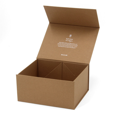 Eco - Friendly Recycle Kraft Rigid Cardboard Magnet Magnetic Luxury Packaging Folding Box Paper Gift Boxes
