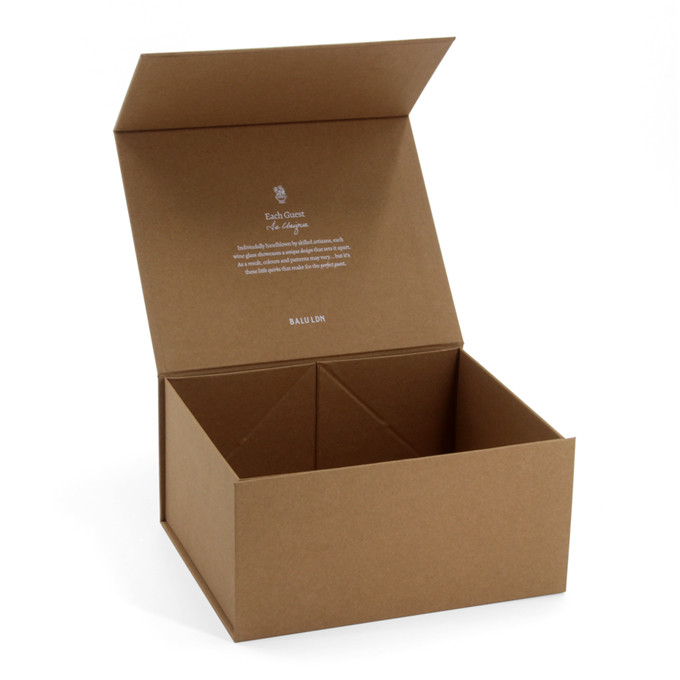 Eco - Friendly Recycle Kraft Rigid Cardboard Magnet Magnetic Luxury Packaging Folding Box Paper Gift Boxes
