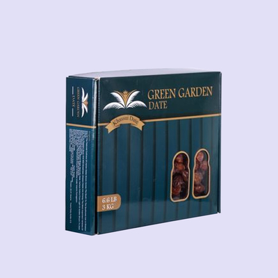 Custom Printed Ramadan Medjool Dates Packing Gift Box Packaging For Fresh Dates