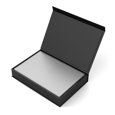 Custom UV Logo Printed Luxury Laptop Packaging Box With Magnetic Lid