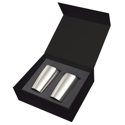 Black Luxury Magnetic Tumbler Gift Boxes Packaging For 20oz Tumbler