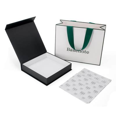 Personalized Magnetic Foldable Gift Box Packaging With Handles