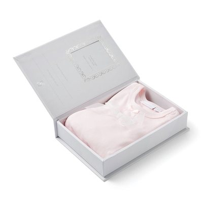 Customized Logo Luxury Rigid Clothing Gift Box For Clothing Packaging