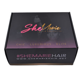 Custom Logo Corrugated Beauty Subscription Box For Hair Extensions Packaging​