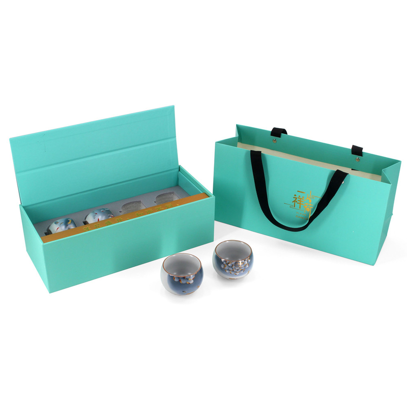 Mugs Customizable Gift Box Tea Cup Storage Box Coffee Tea Cup Set Packing Gift Packaging Box