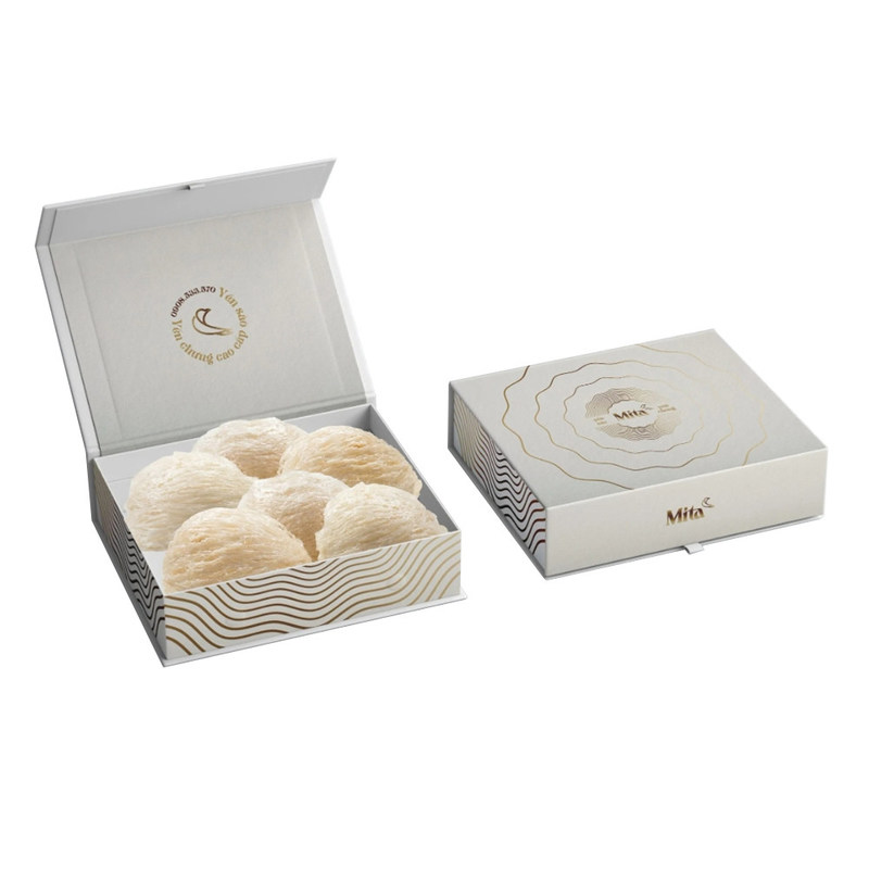 Custom Luxury Edible Bird'S Nest Paper Gift Packaging Box with Magnetic
