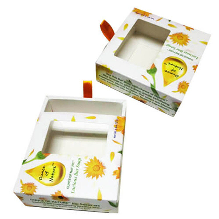 Custom Printed Paper Die Cut Soap Boxes For Home Made Soap